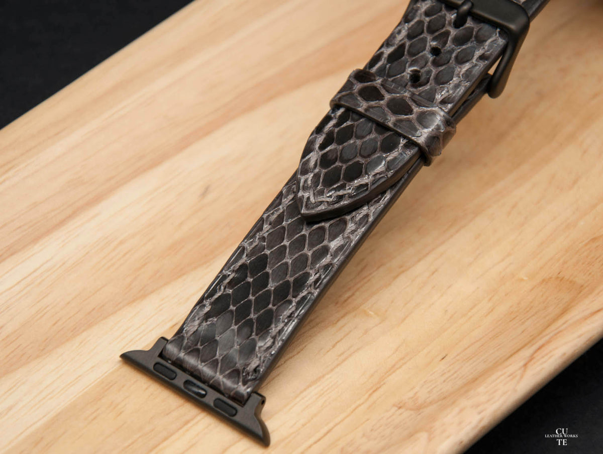 Apple Watch Strap in Genuine Python 38 l 40 l 41 MM