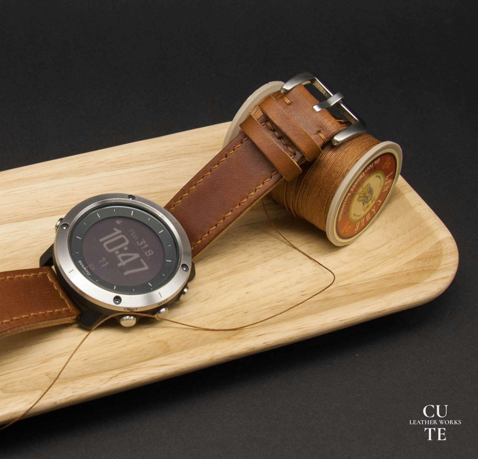 PANERAI Watch Band, Badalassi Carlo Wax Cognac Leather