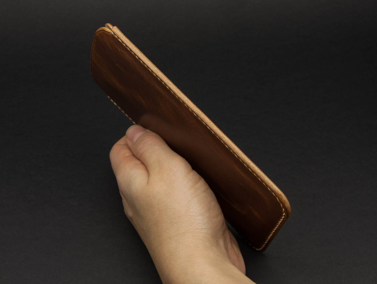 Horween Leather iPhone sleeve