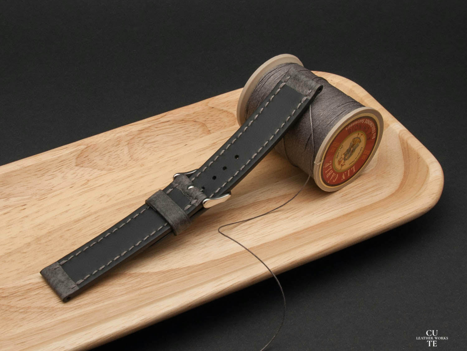 Italian Leather Watch Strap, HandeMade in Finland