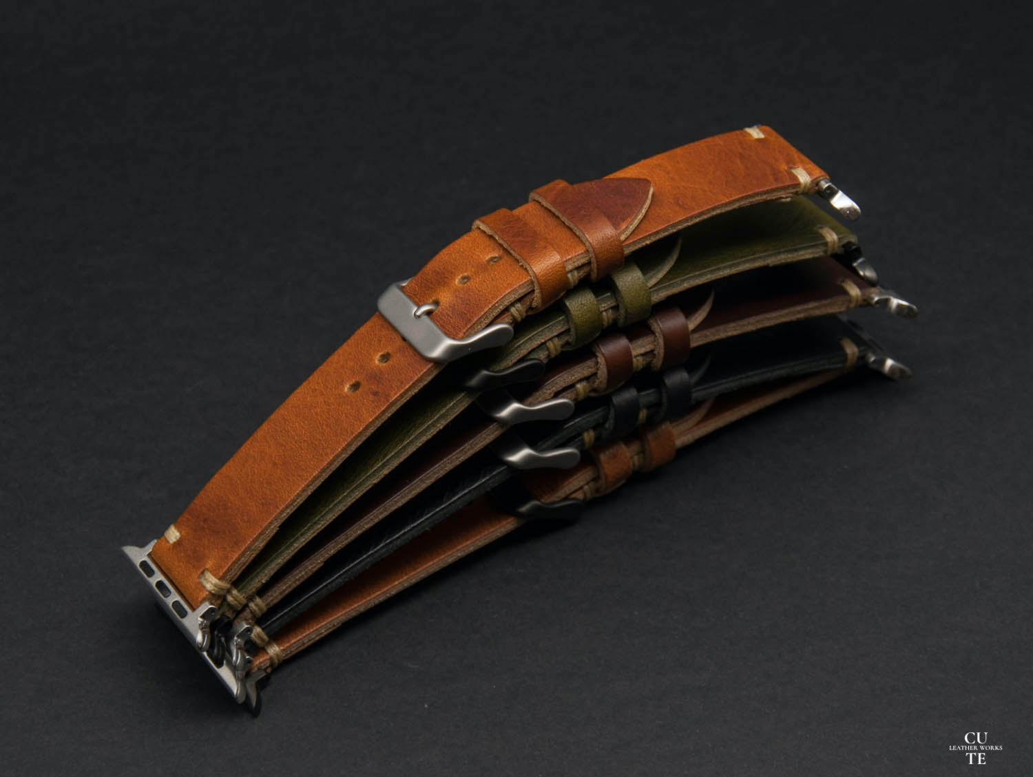 Apple Watch Band, Horween Dublin Natural Leather