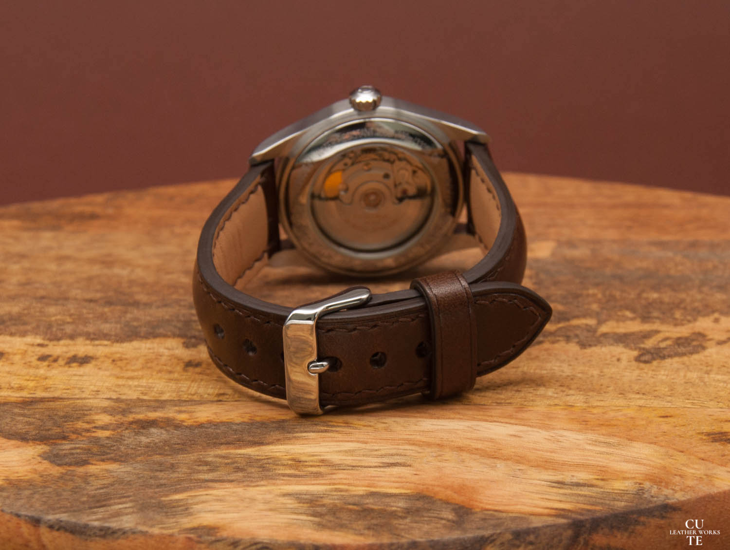 Padded Leather Watch Strap WALPIER BUTTERO