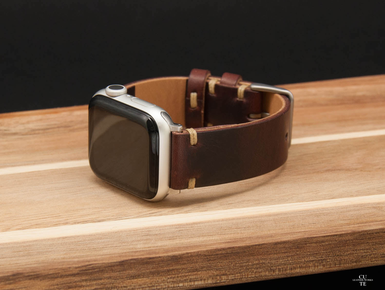 Apple Watch Band, Badalassi Wax Tabacco Leather